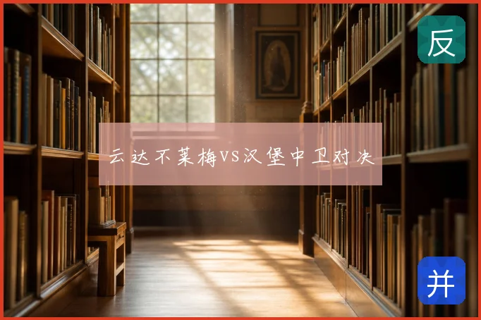 云达不莱梅vs汉堡中卫对决